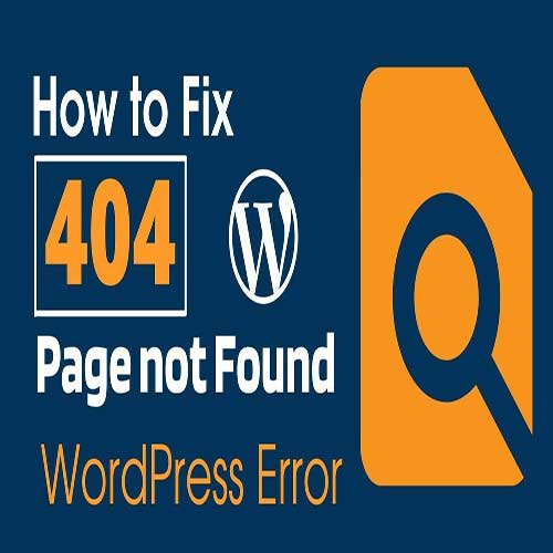 404 page not found WordPress error